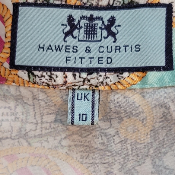 Hawes & Curtis fitted satin neck bow - Picture 12 of 13